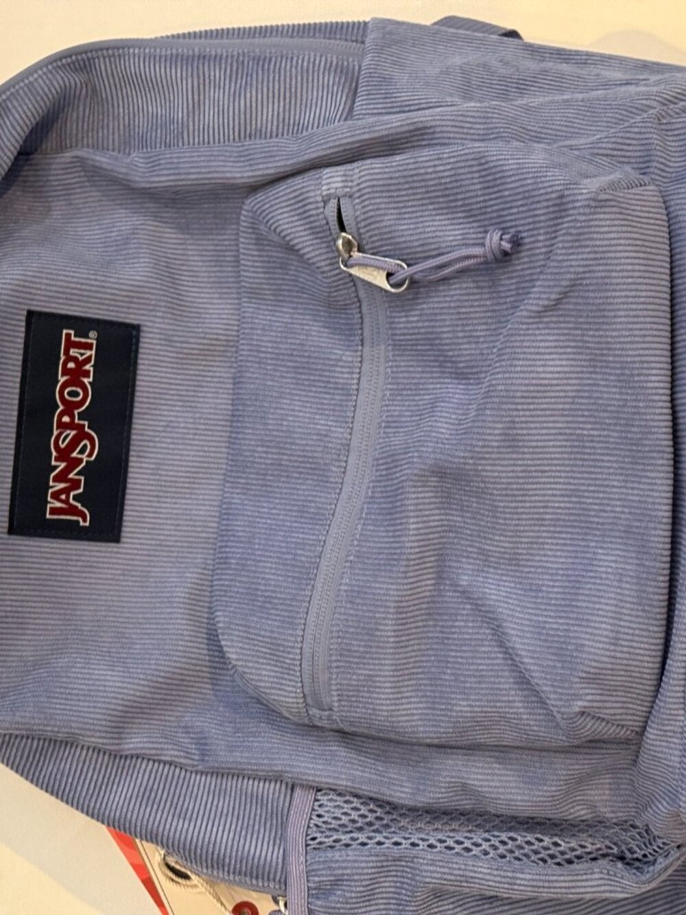 JanSport - Cross Town Plus Remix 17" Backpack - Purple, Corduroy, school, laptop - Picture 9 of 11